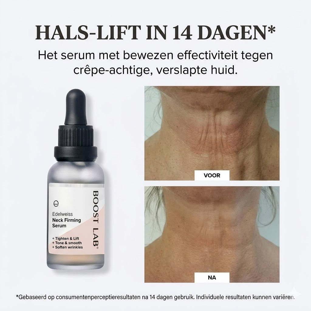 Serum voor een strakkere hals