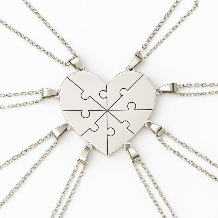 Amalia| Puzzel Hart Ketting