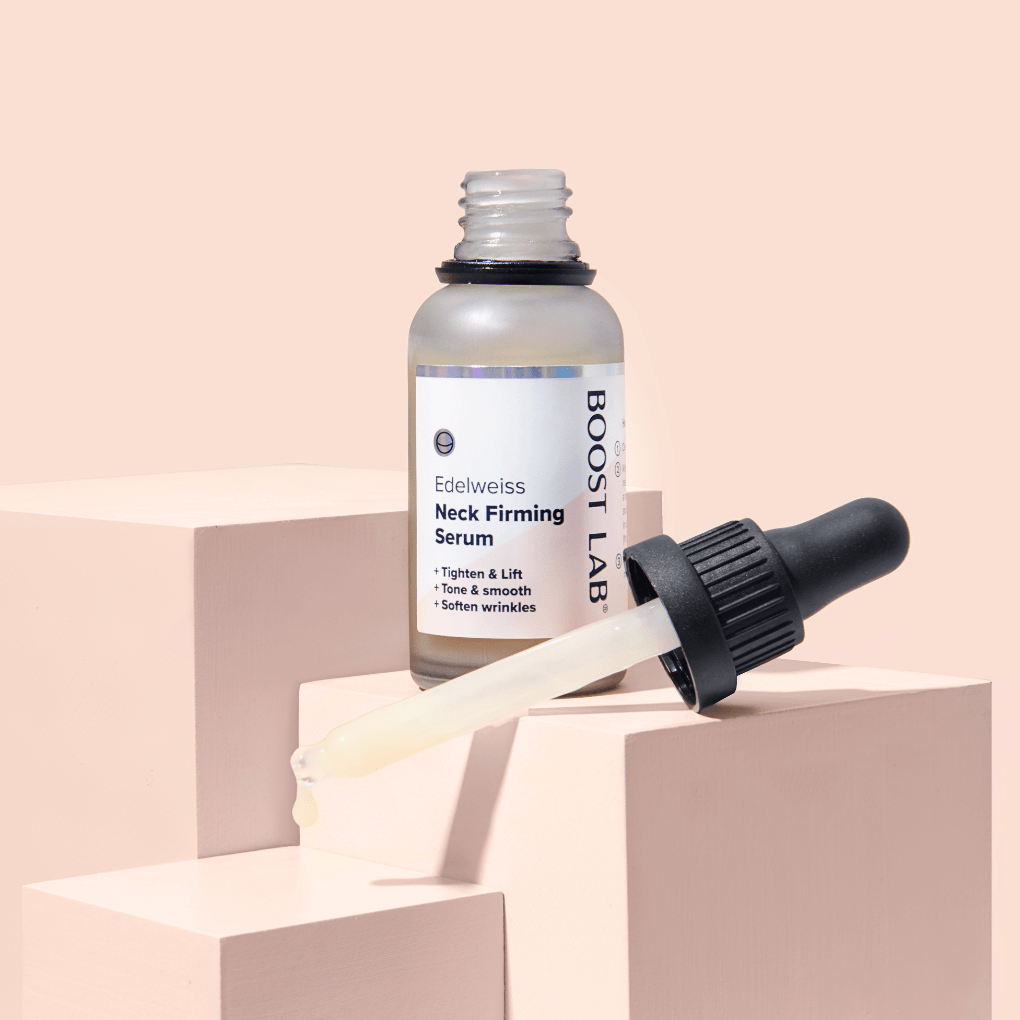 Serum voor een strakkere hals