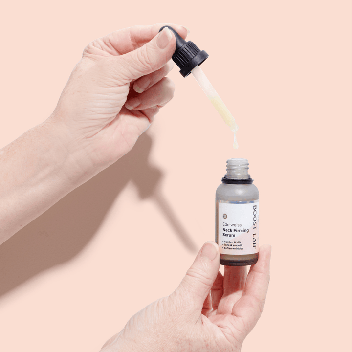 Serum voor een strakkere hals