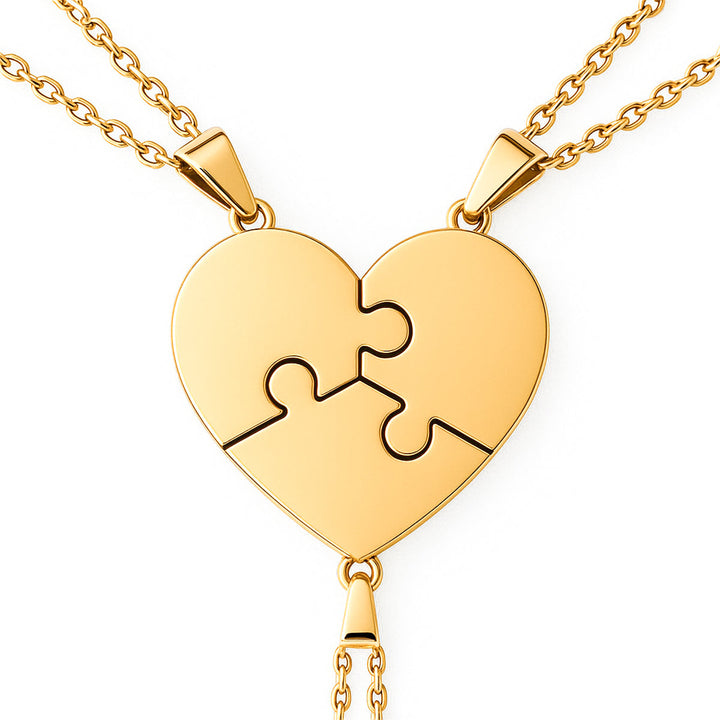 Amalia| Puzzel Hart Ketting