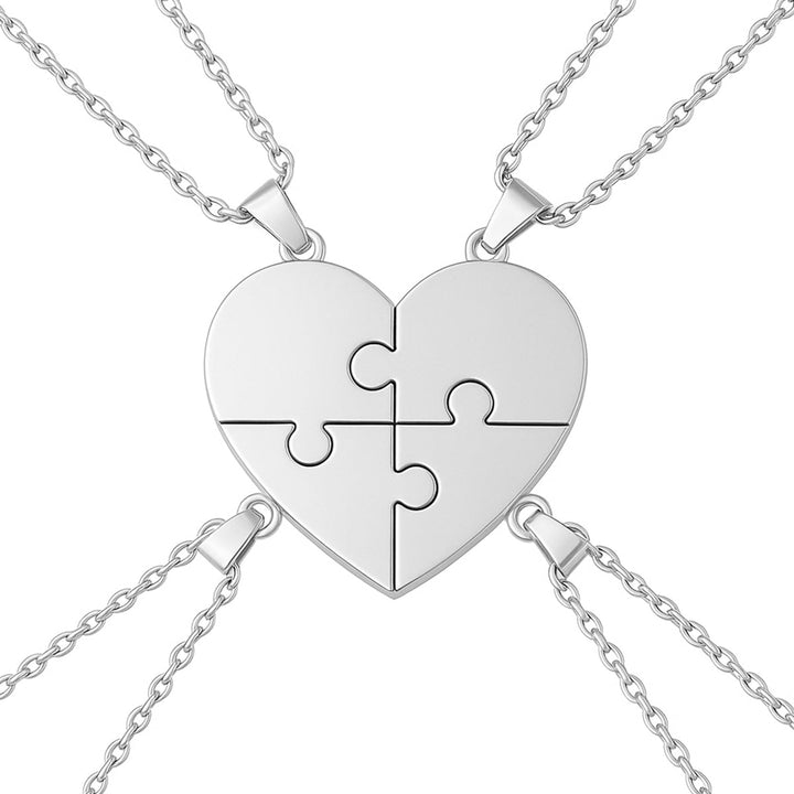 Amalia| Puzzel Hart Ketting
