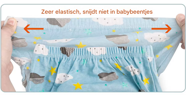 3STK Herbruikbare luiers voor baby's 3-18 kg