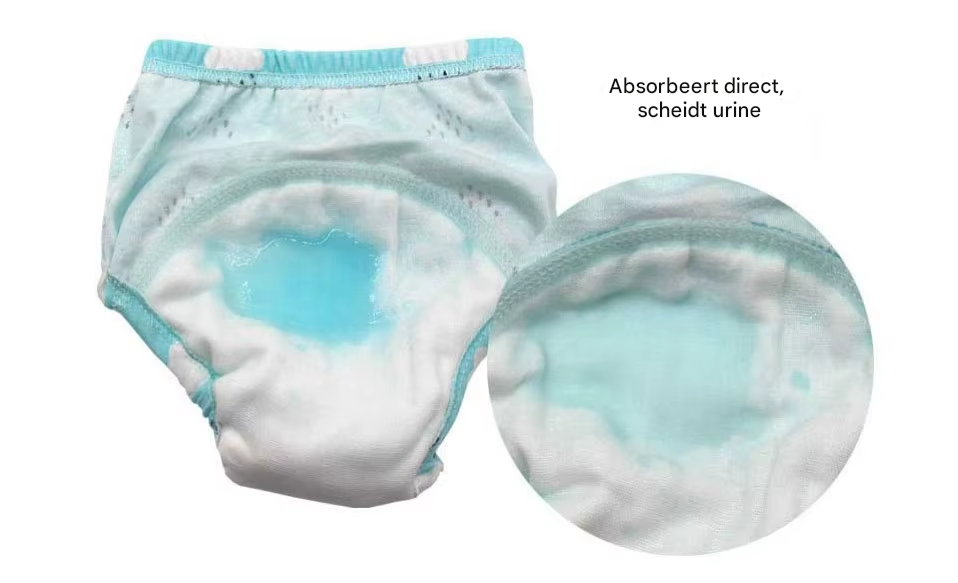 3STK Herbruikbare luiers voor baby's 3-18 kg